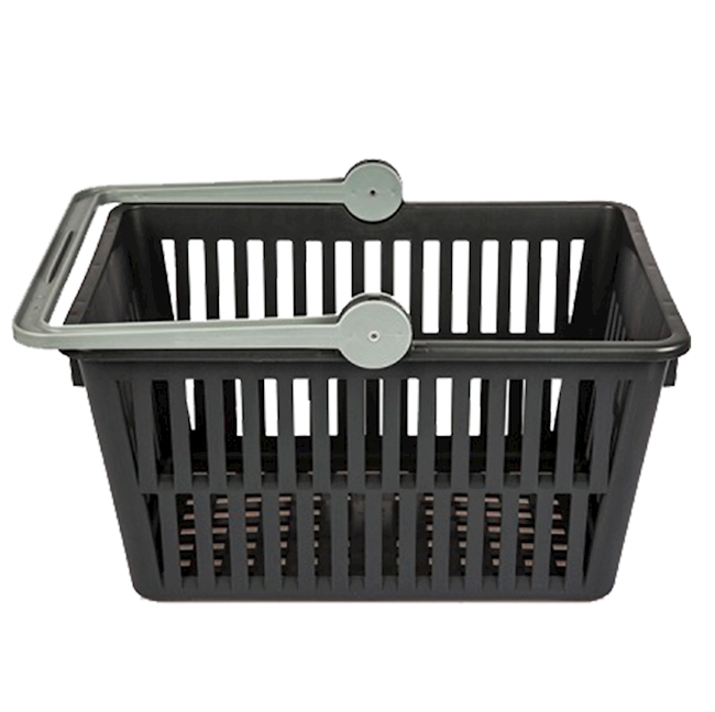 Basket PP (recycling), anthracite